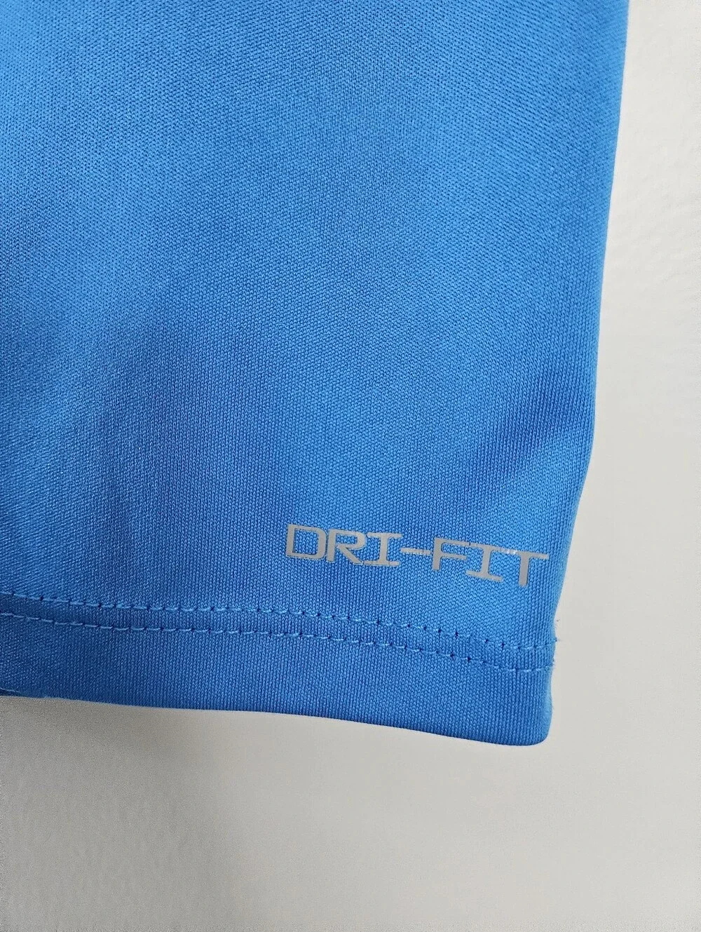 Nike | Blue Dri-FIT 'Just Do It' Football Graphic Tee